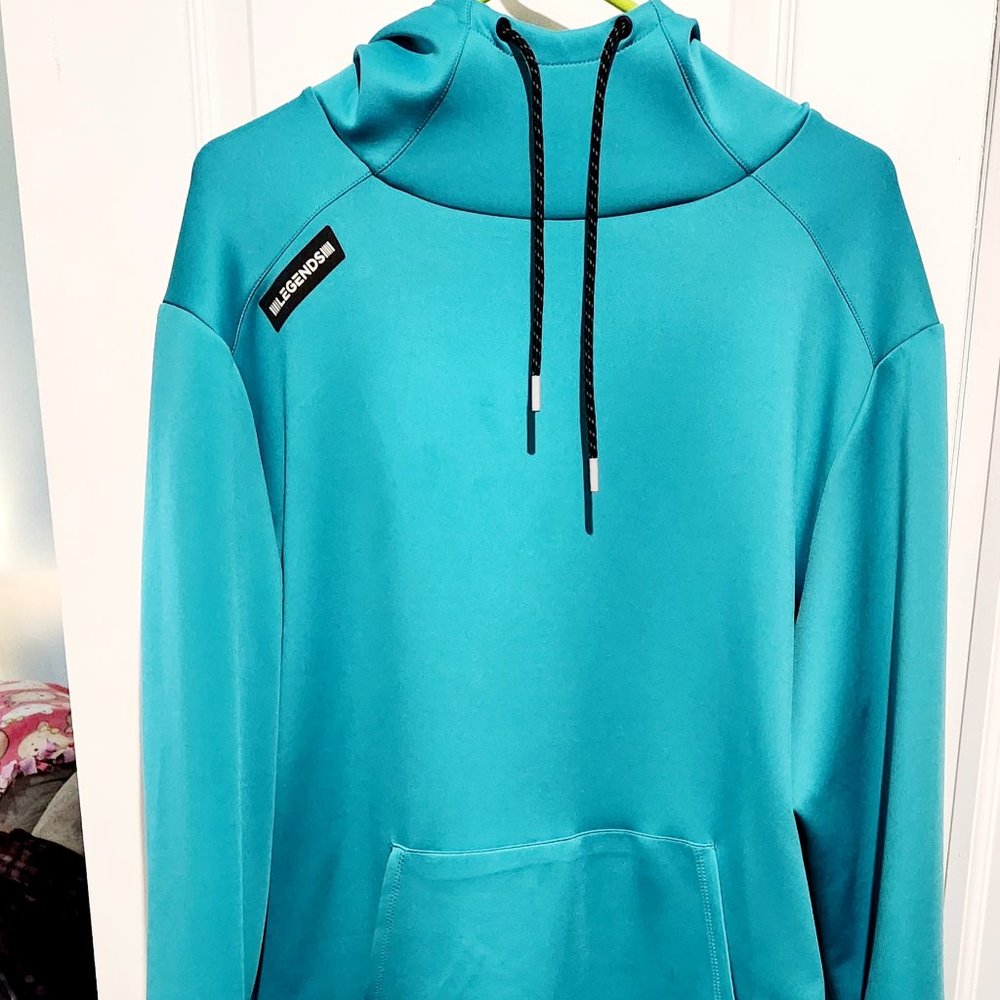 Legends Hawthorne hoodie Aqua sz L